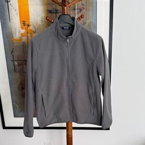 Lands’ End Outfitters Men’s Full-Zip Light Fleece Jacket